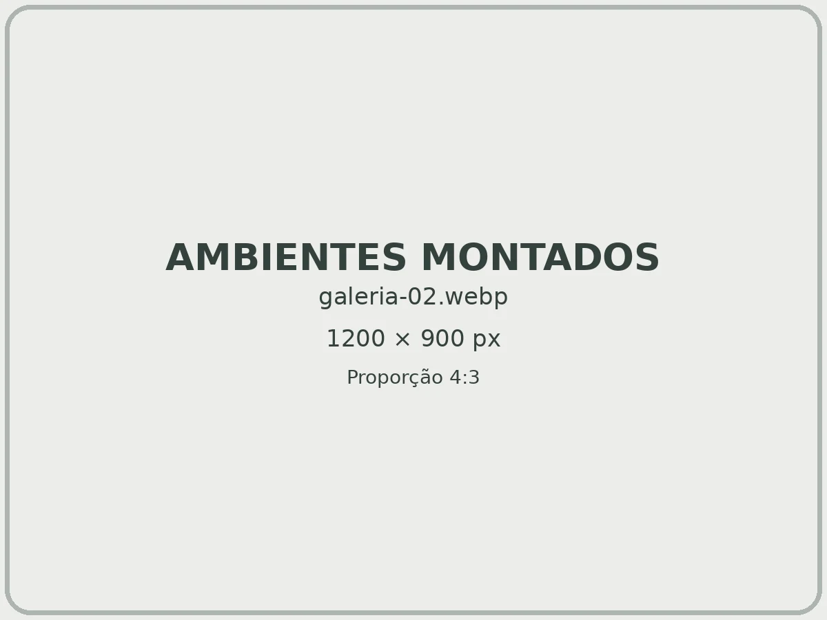 Imagem de ambientes montados